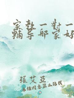 家教一对一上门辅导哪家好