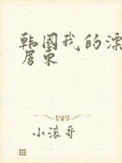 韩国我的漂亮女房东
