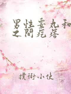 男性睾丸和肛门之间疙瘩