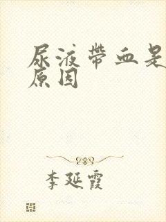 尿液带血是什么原因