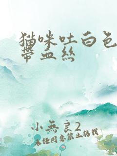 猫咪吐白色泡沫带血丝