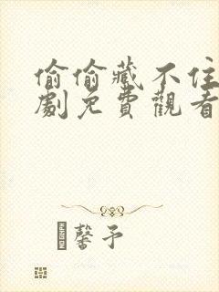 偷偷藏不住电视剧免费观看24