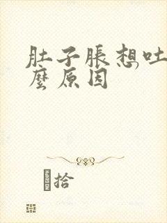 肚子胀想吐是什么原因