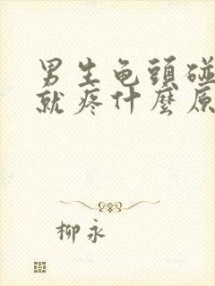 男生龟头碰一下就疼什么原因