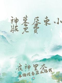 神墓辰东小说正版免费