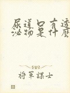 尿道口有透明分泌物是什么