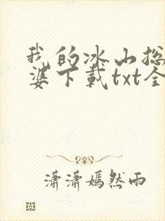 我的冰山总裁老婆下载txt全文