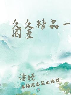 久久精品一久久国产