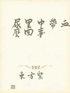 尿里中带血是怎么回事