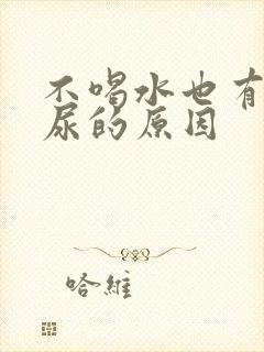 不喝水也有很多尿的原因