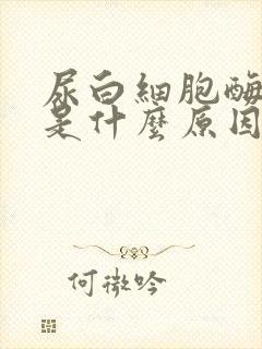 尿白细胞酶1+是什么原因