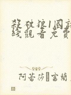 杀破狼1国语在线观看免费版高清