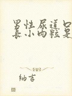 男性尿道口周围长小肉粒是怎么回事