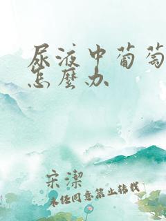 尿液中葡萄糖高怎么办