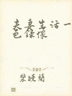 夫妻生活一级黄色录像