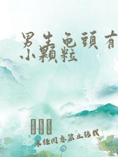 男生龟头有一圈小颗粒