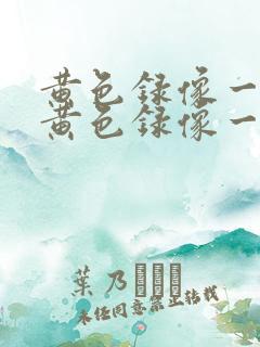 黄色录像一级片黄色录像一级