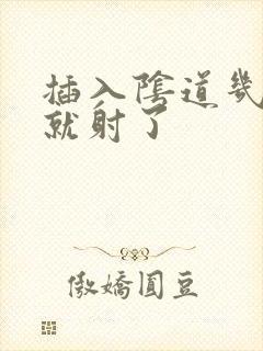 插入阴道几分钟就射了