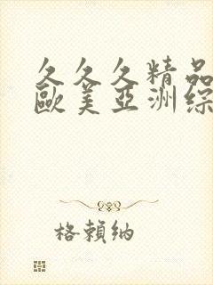 久久久精品日韩欧美亚洲综合