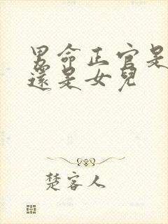 男命正官是儿子还是女儿