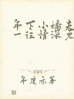 年下小娇夫对我一往情深免费观看全集