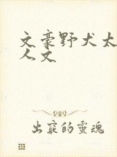 文豪野犬太中同人文