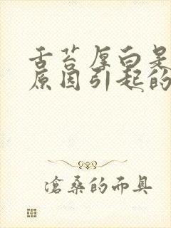 舌苔厚白是什么原因引起的呢