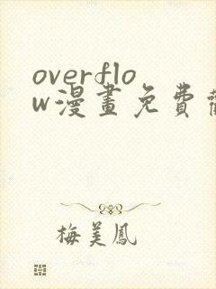 overflow漫画免费观看