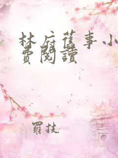 林府旧事小说免费阅读