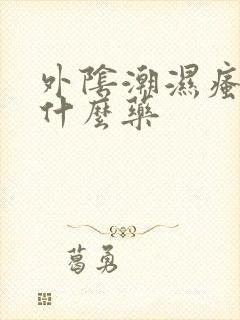 外阴潮湿瘙痒用什么药