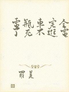 电瓶车完全没电了充不进电