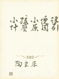 小孩小便很臭是什么原因引起的