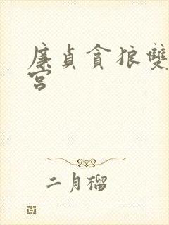 廉贞贪狼双陷亥宫