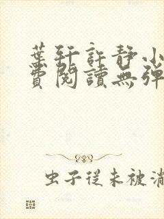 叶轩许静小说免费阅读无弹窗