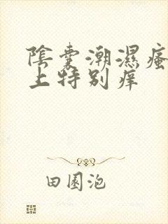 阴囊潮湿瘙痒晚上特别痒