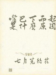 嘴巴下面起水泡是什么原因