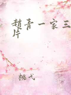 赵青一家三口照片