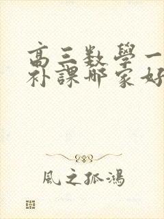 高三数学一对一补课哪家好