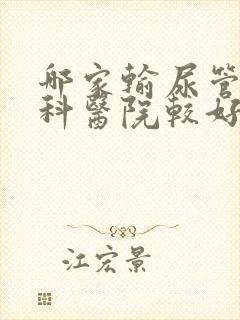 哪家输尿管结石科医院较好