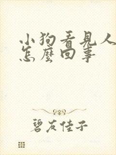 小狗看见人就尿怎么回事