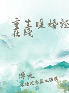 重生暖婚轻宠妻在线