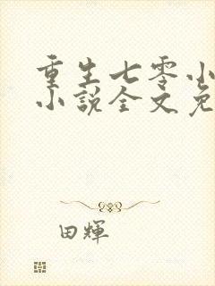 重生七零小辣媳小说全文免费阅读