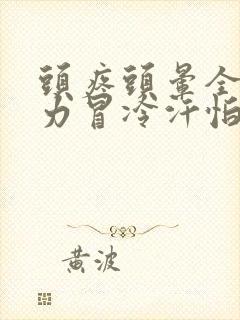 头疼头晕全身无力冒冷汗怕冷