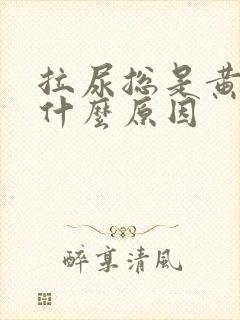 拉尿总是黄的是什么原因