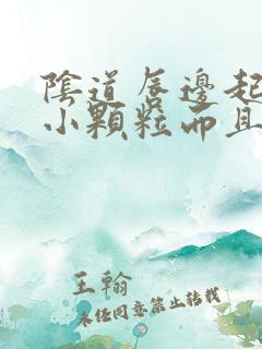 阴道唇边起好多小颗粒而且痒