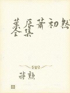 叶辰萧初然全免全集