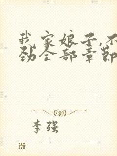 我家娘子,不对劲全部章节