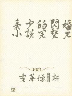 秦少的闪婚娇妻小说完整免费