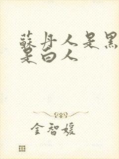 苏丹人是黑人还是白人