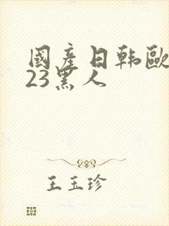 国产日韩欧美123黑人